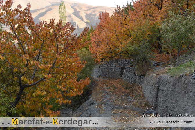 طبیعت روستای زشک