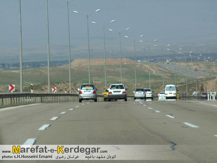 اتوبان مشهد باغچه اتوبان مشهد باغچه