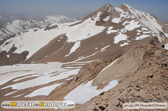 قله دوخواهرون قله دوخواهرون