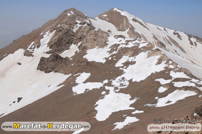 قله دوخواهرون قله دوخواهرون