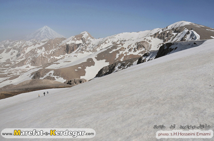 پیمایش خط الراس دوخواهرون پیمایش خط الراس دوخواهرون