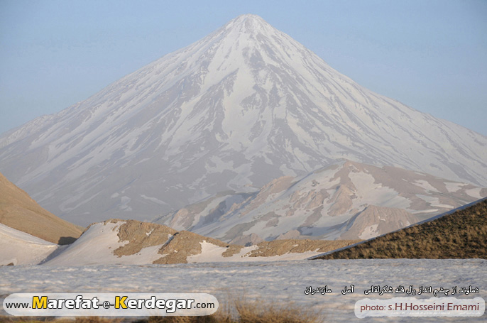 چشم انداز کوه دماوند چشم انداز کوه دماوند