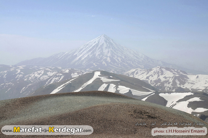 دورنمای قله دماوند دورنمای قله دماوند