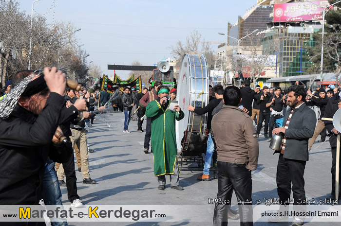 دسته های عزاداری در مشهد دسته های عزاداری در مشهد