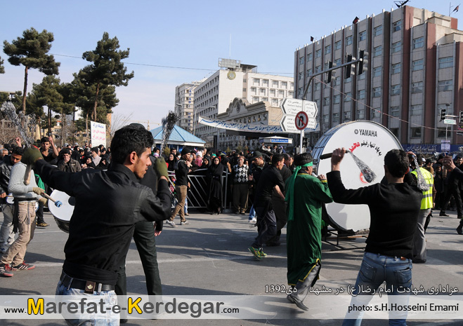 تصاویر دسته های عزاداری در مشهد تصاویر دسته های عزاداری در مشهد