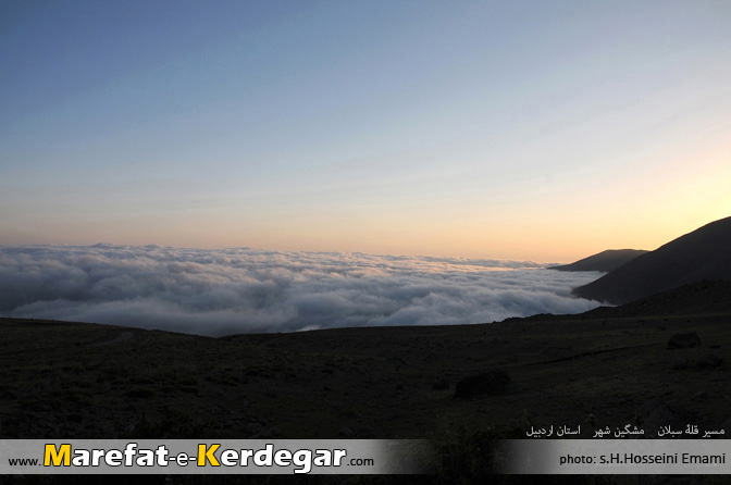 دریای ابر سبلان دریای ابر سبلان