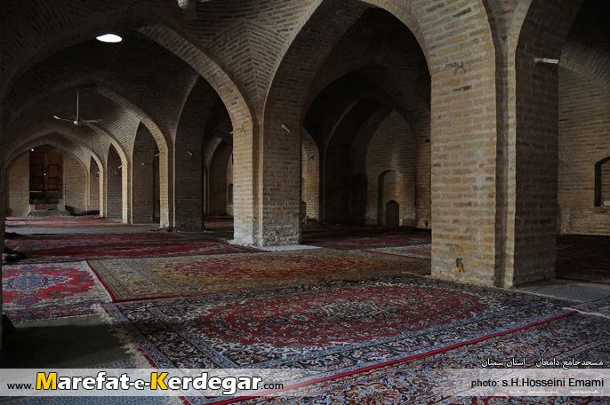 شبستان مسجد جامع دامغان شبستان مسجد جامع دامغان