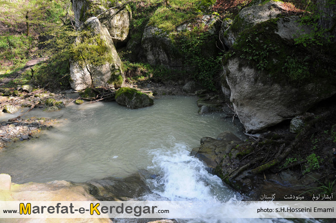 آبشارهای مینودشت آبشارهای مینودشت