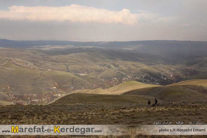 تصاویر طبیعت روستای ازغد