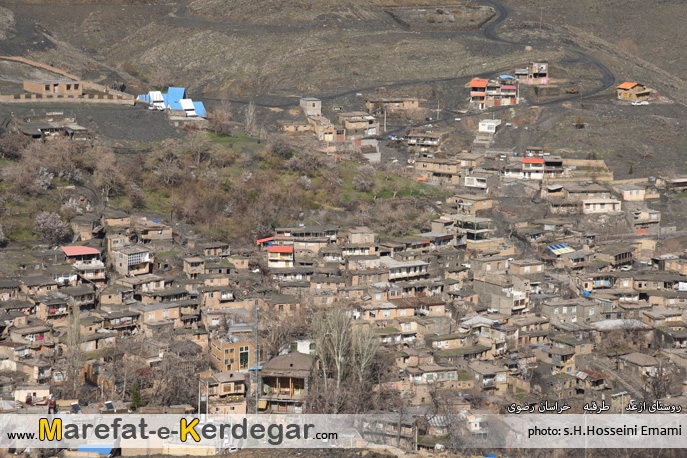 روستاهای پلکانی استان خراسان رضوی