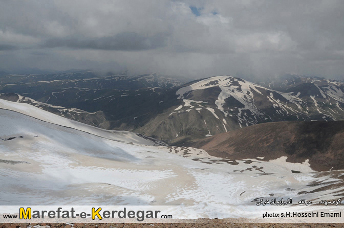 مناظر کوهستان سهند مناظر کوهستان سهند