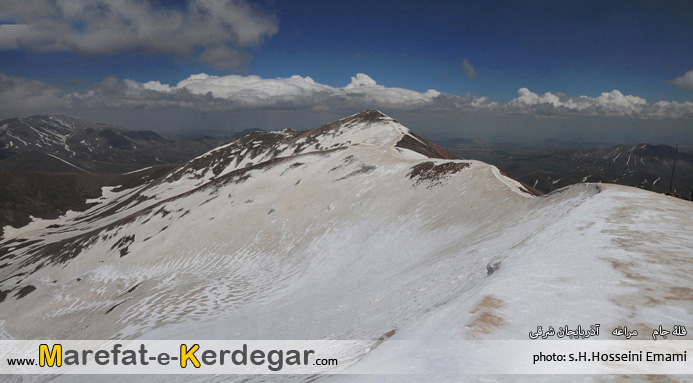 قلل جام و سهند قلل جام و سهند