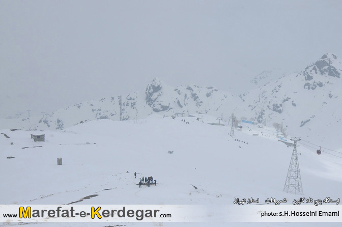 خط تله کابین توچال خط تله کابین توچال