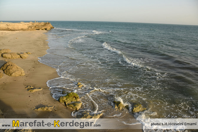 سواحل صخره ای بندرجاسک سواحل صخره ای بندرجاسک