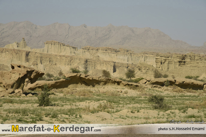 طبیعت جاده بندر جاسک - لیردف طبیعت جاده بندر جاسک - لیردف