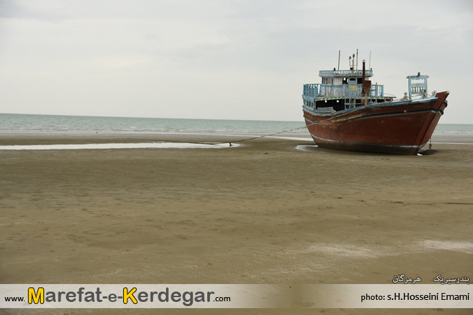 لنج به گل نشسته لنج به گل نشسته