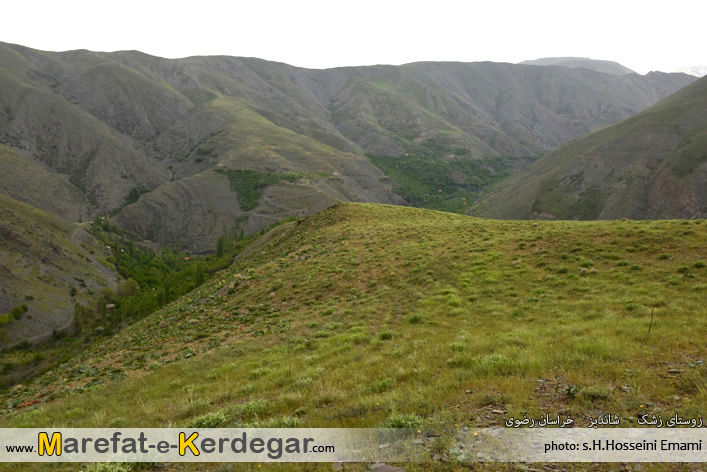 بهار روستای زشک