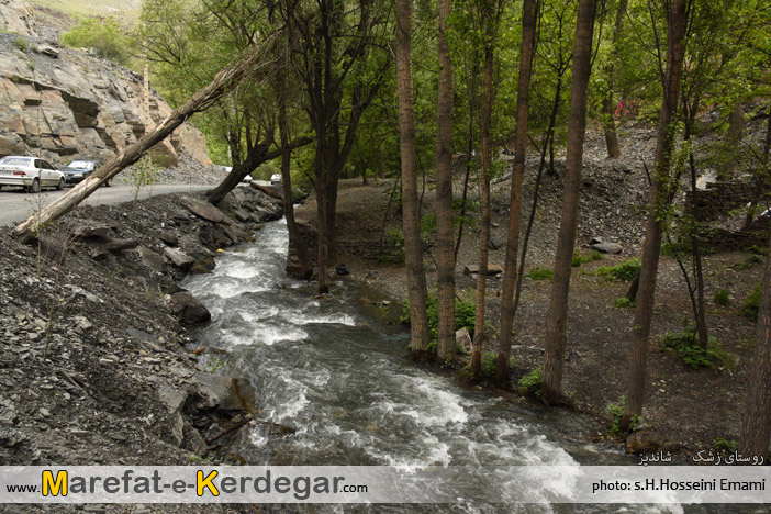 جاذبه های گردشگری روستای زشک