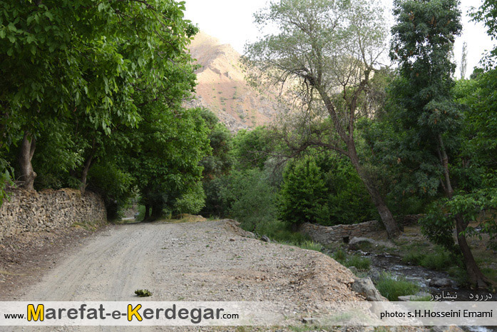 مناظر طبیعی دررود نیشابور