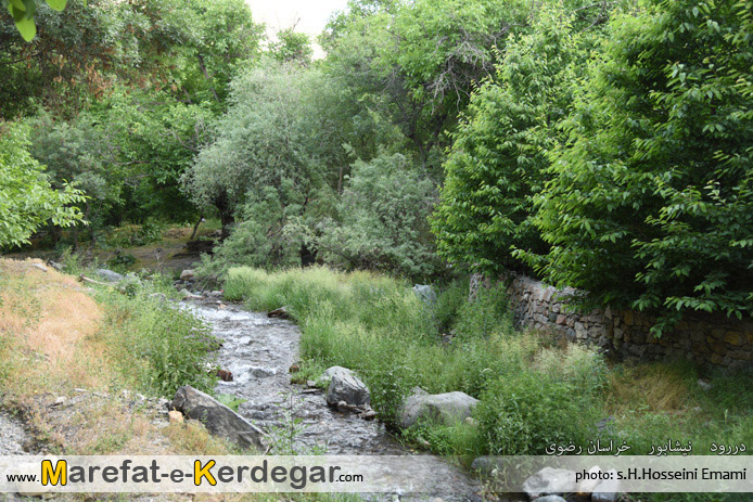 مناظر طبیعی دررود نیشابور