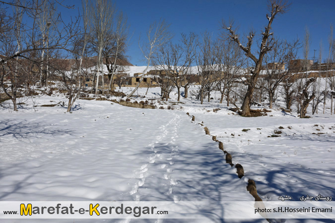 طبیعت زمستانی مشهد طبیعت زمستانی مشهد
