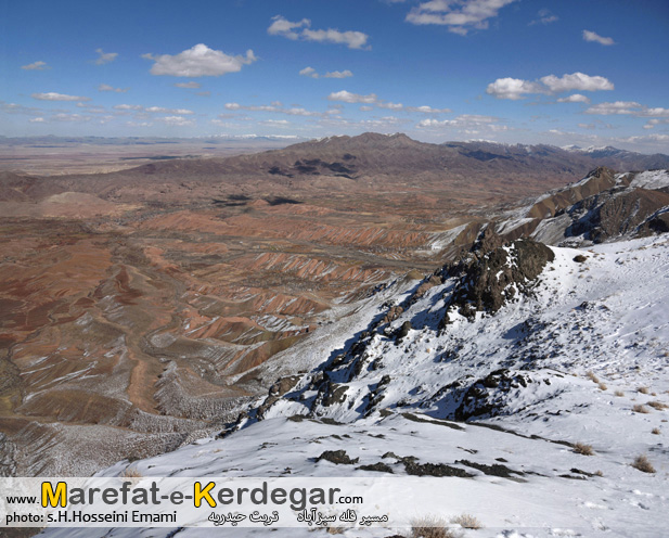 طبیعت زمستانی تربت حیدریه