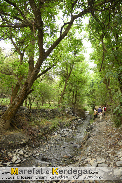 کوهنوردی در روستای دهبار