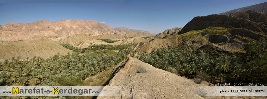 جاذبه های طبیعی تنگستان جاذبه های طبیعی تنگستان