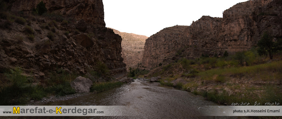 دره پیمایی در درگز