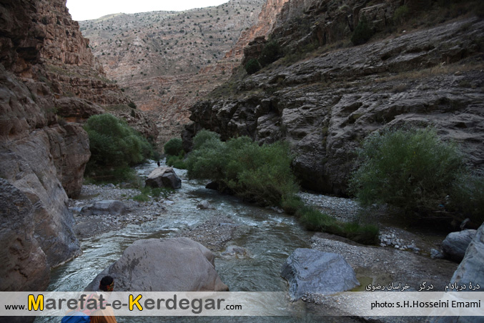 دره پیمایی در خراسان رضوی