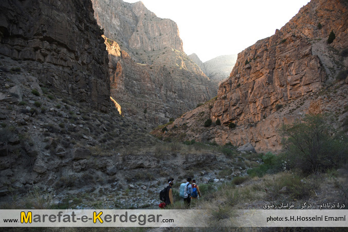 دره نوردی در درگز دره نوردی در درگز