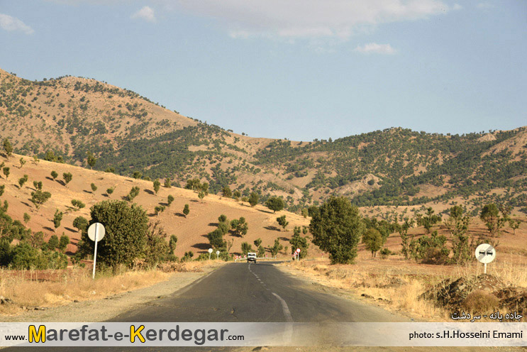 جاده بانه جاده بانه