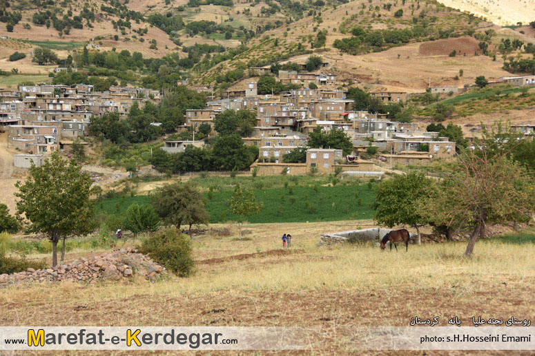 روستا گردی در بانه