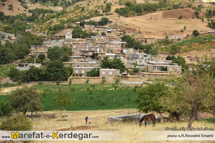 روستا گردی در کردستان