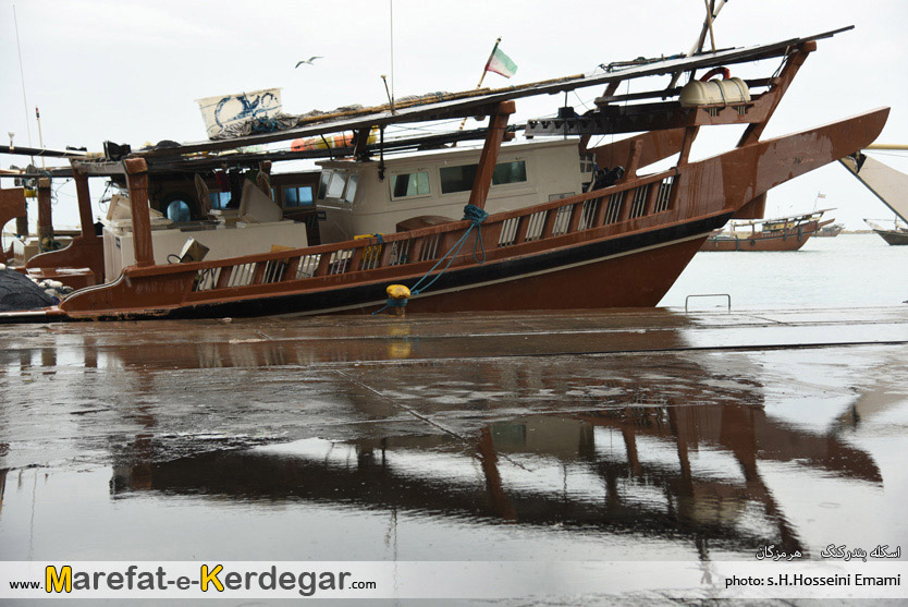 اسکله صیادی بندر کنگ اسکله صیادی بندر کنگ