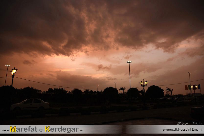 غروب بندرکنگ غروب بندرکنگ