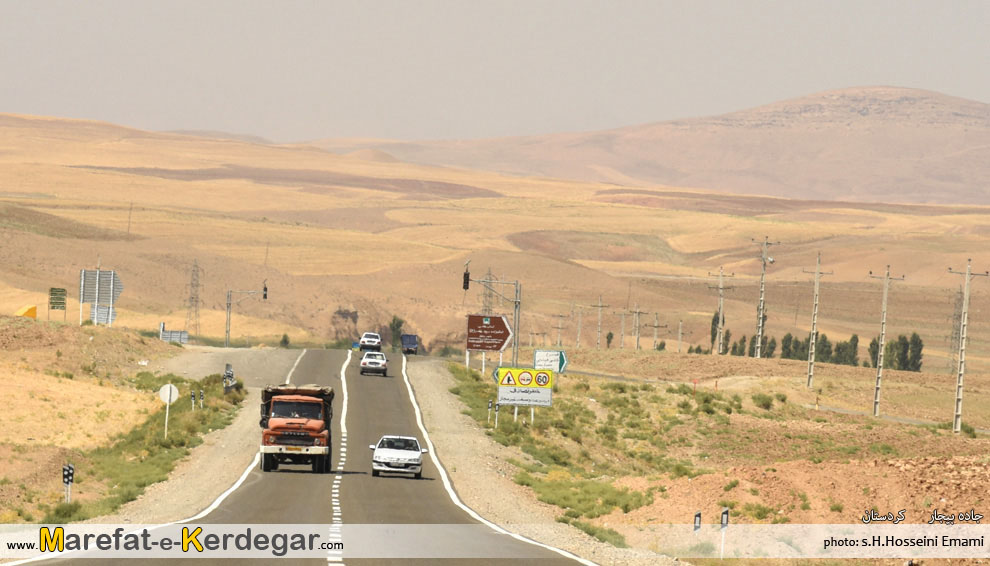 محور بیجار دیواندره محور بیجار دیواندره