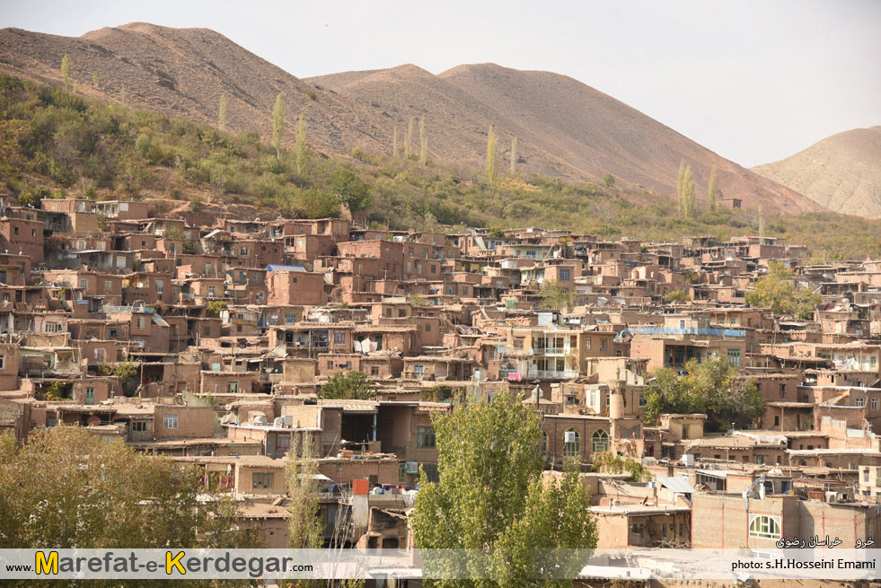 شهرهای پلکانی خراسان رضوی