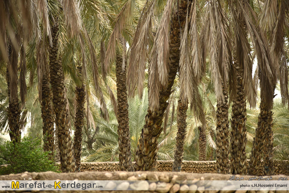 اماکن گردشگری شهرستان خمیر