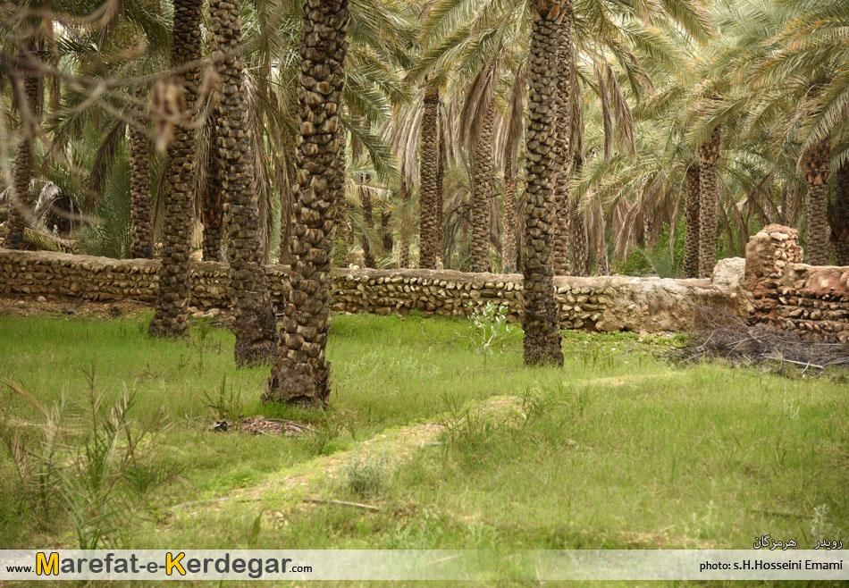 مناطق گردشگری شهرستان خمیر