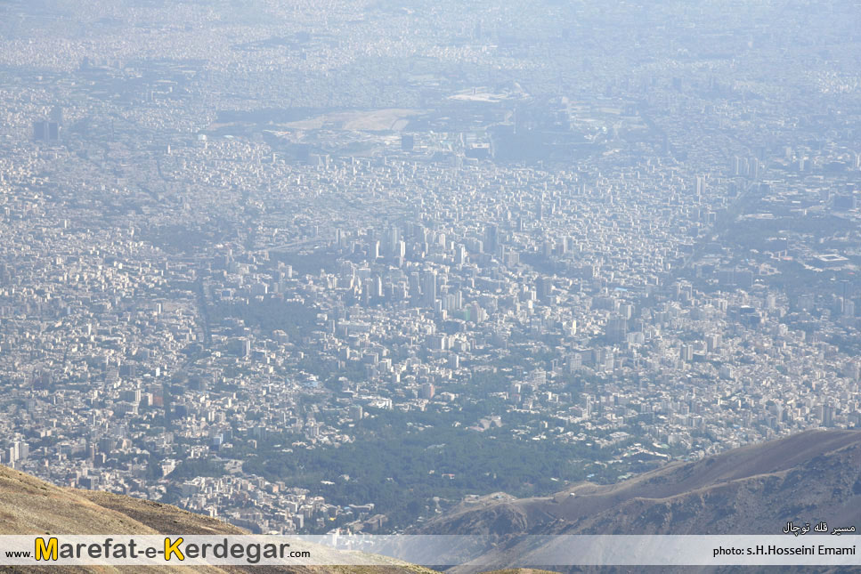 مسیر صعود قله توچال مسیر صعود قله توچال