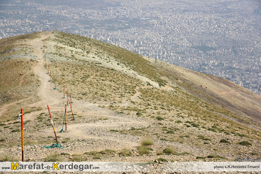 مسیر صعود قله توچال مسیر صعود قله توچال