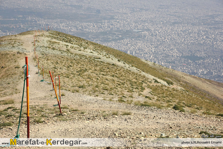مسیر صعود قله توچال مسیر صعود قله توچال