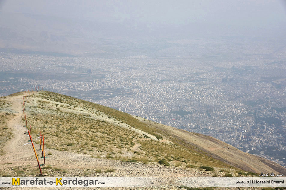 مسیر صعود قله توچال مسیر صعود قله توچال