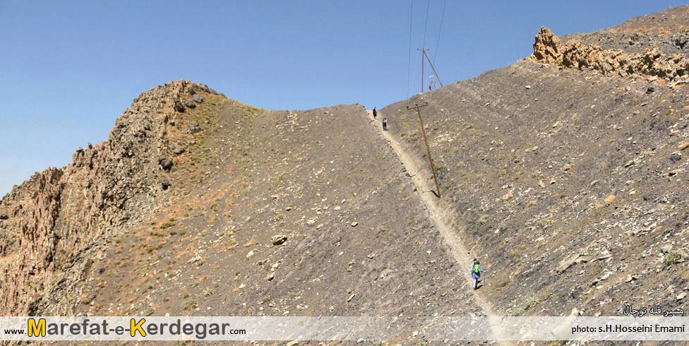 مسیر قله توچال مسیر قله توچال
