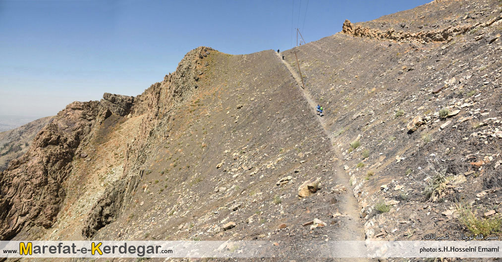 مسیر قله توچال مسیر قله توچال