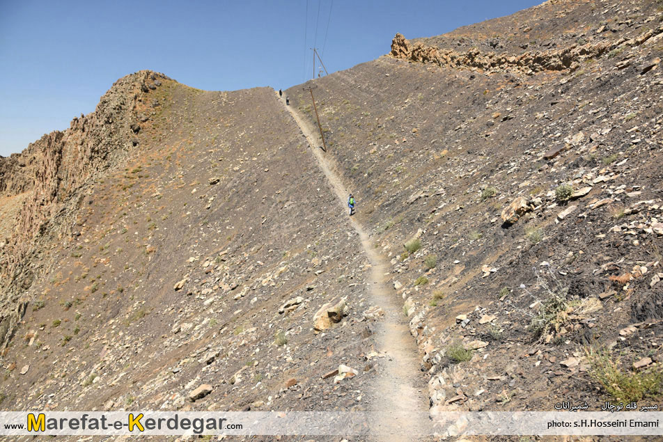 مسیر قله توچال مسیر قله توچال