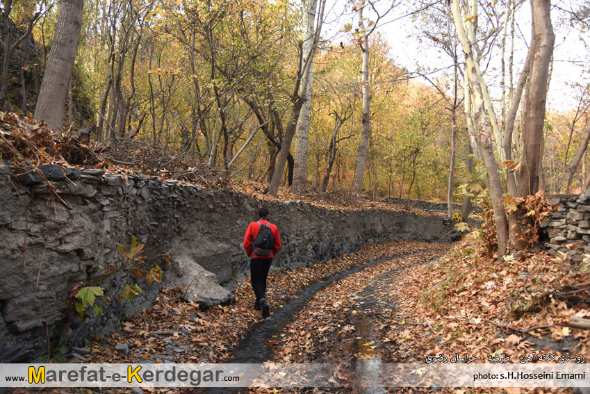 پاییز روستای کلاته آهن پاییز روستای کلاته آهن