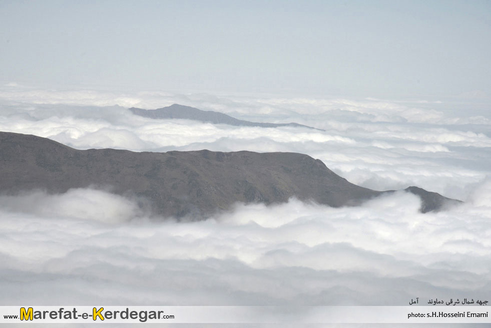 مسیر صعود جبهه شمال شرقی قله دماوند مسیر صعود جبهه شمال شرقی قله دماوند