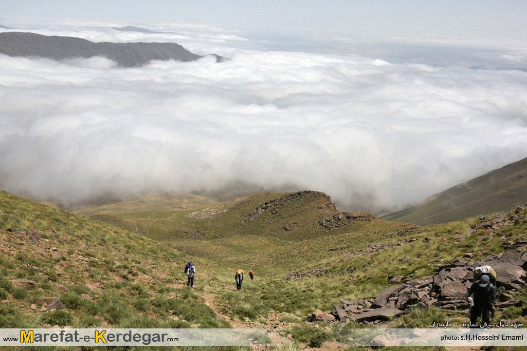 دریای ابر در مازندران